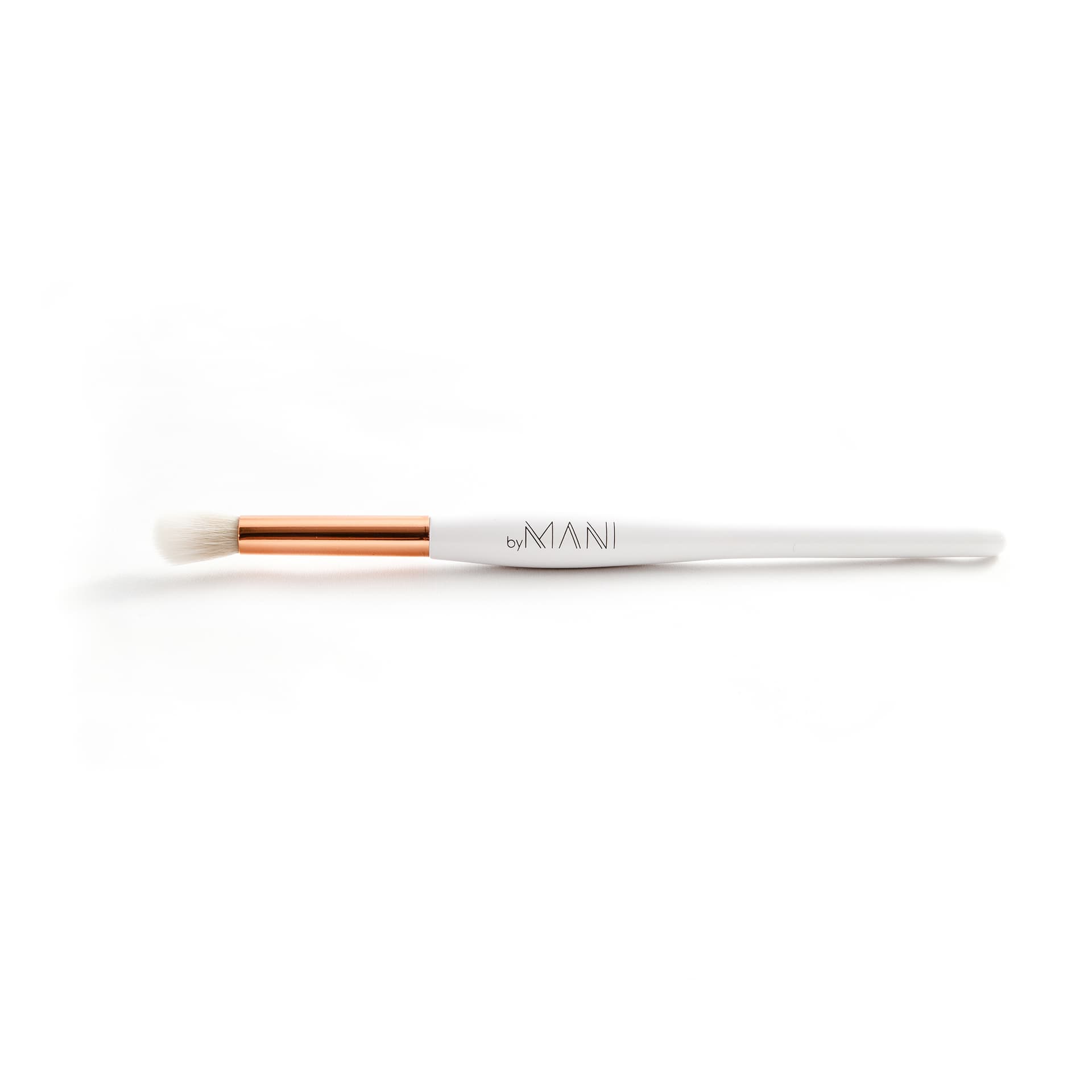 Mini eye shadow brush / make-up kwast wit 3