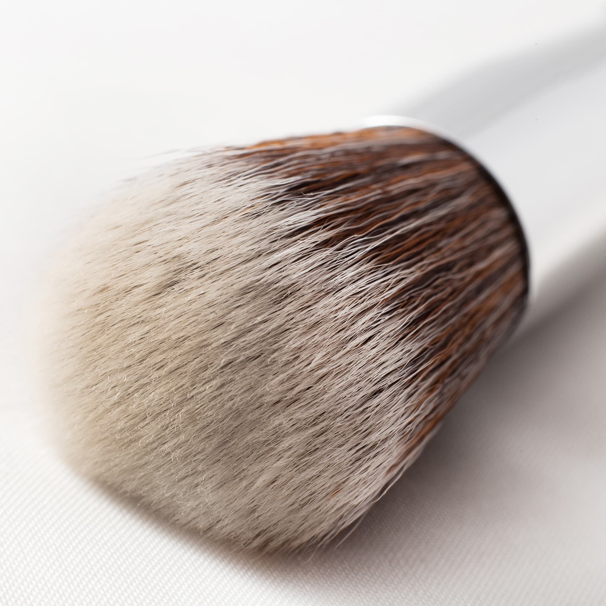 Powder brush / make-up kwast zwart