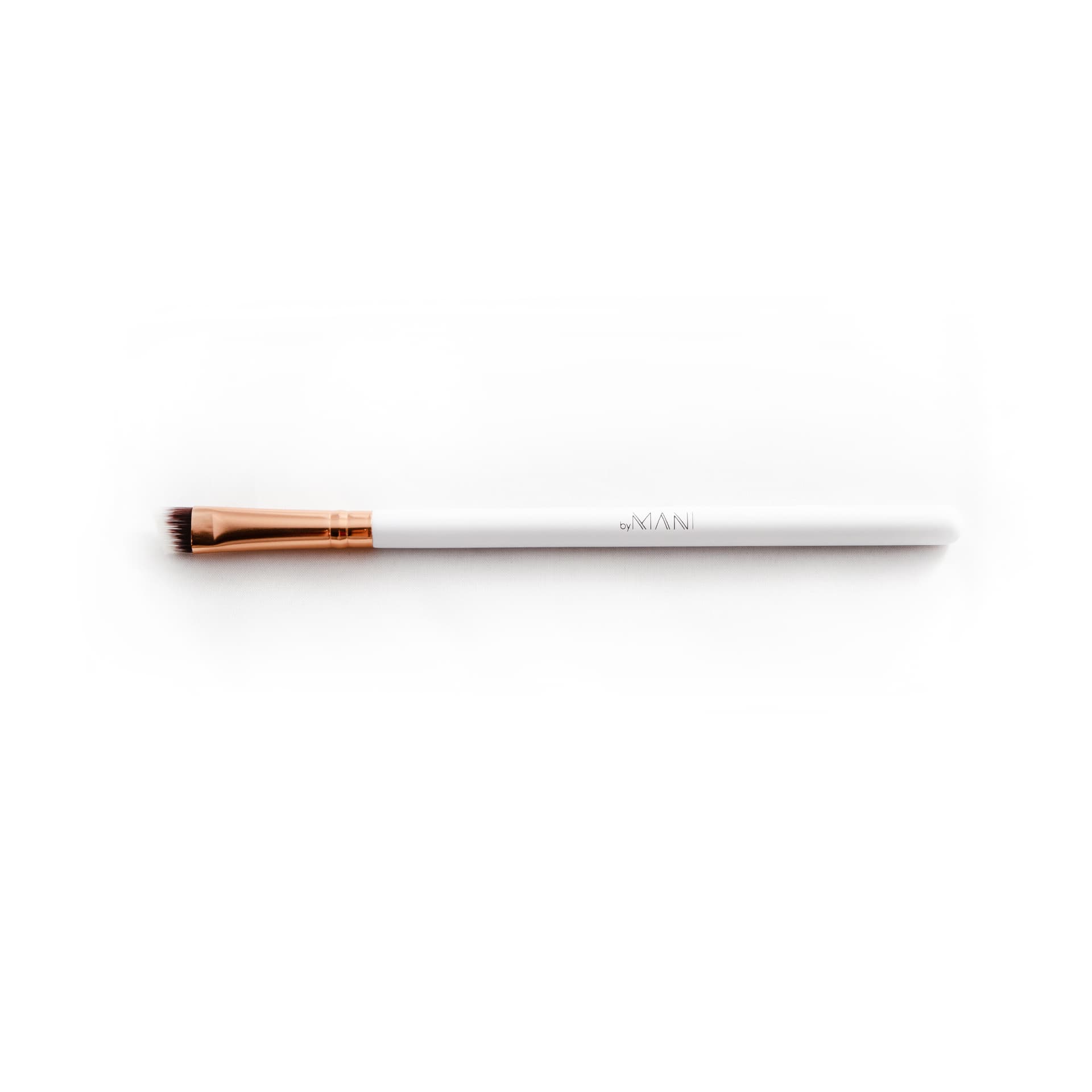 Angled Liner brush / make-up kwast wit 3