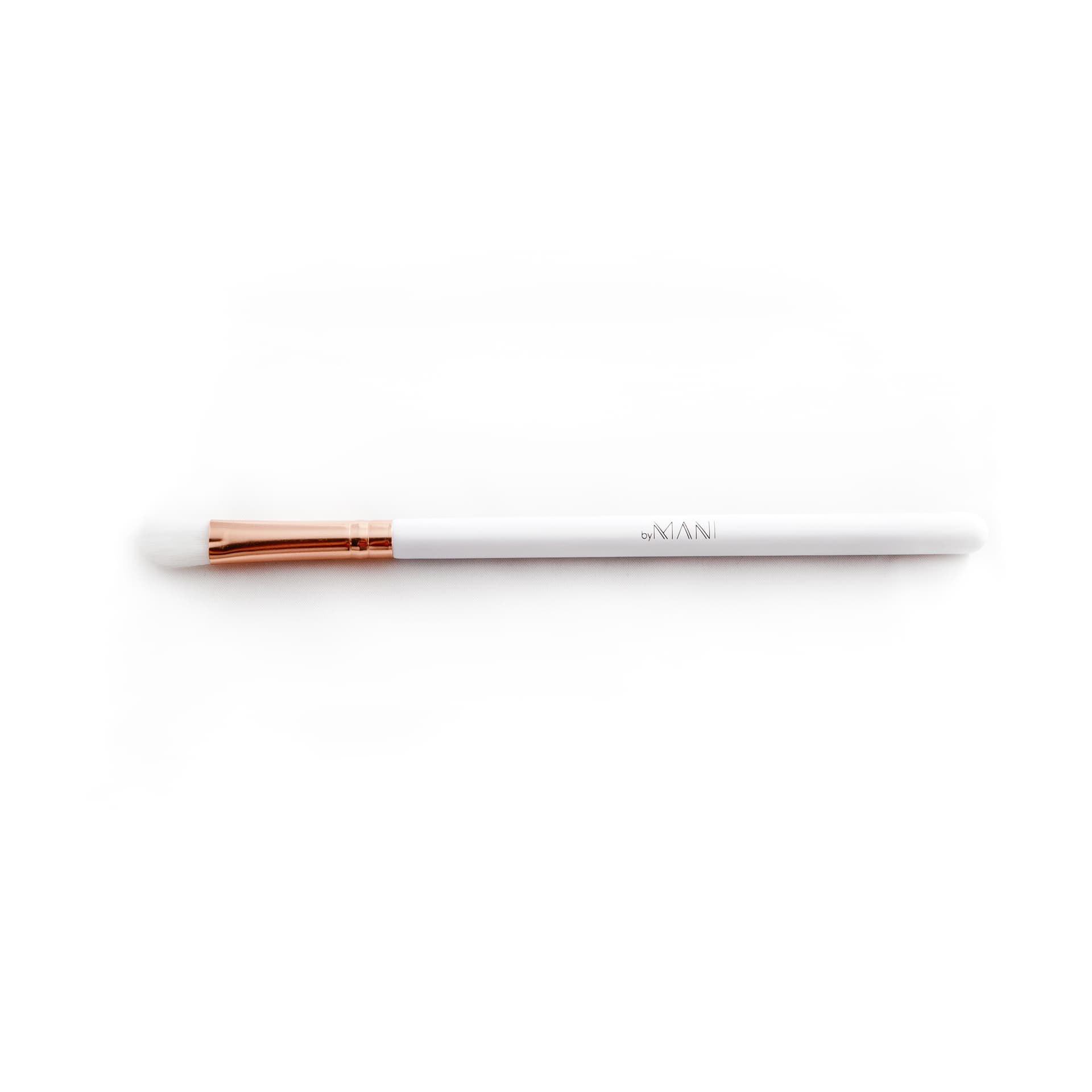 Angled Eyeshadow brush / make-up kwast wit 3