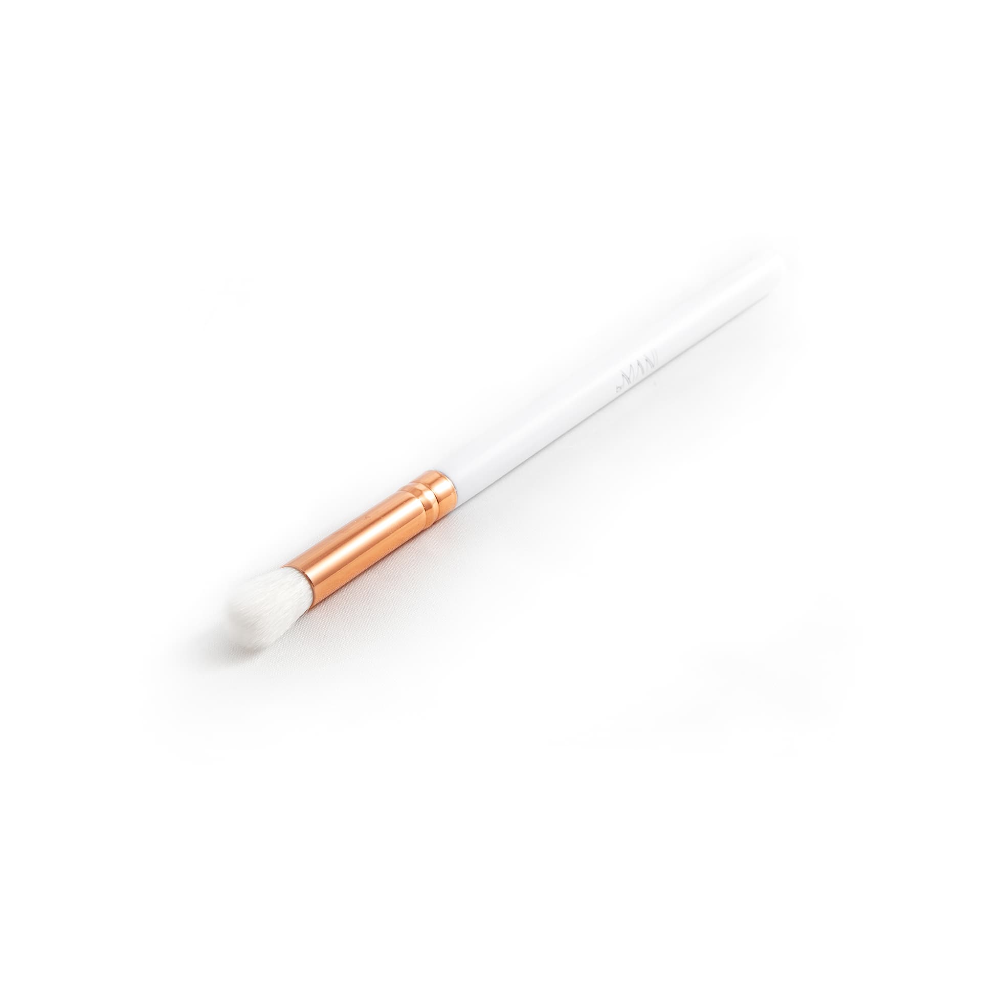 Round Eyeshadow brush / make-up kwast wit 2